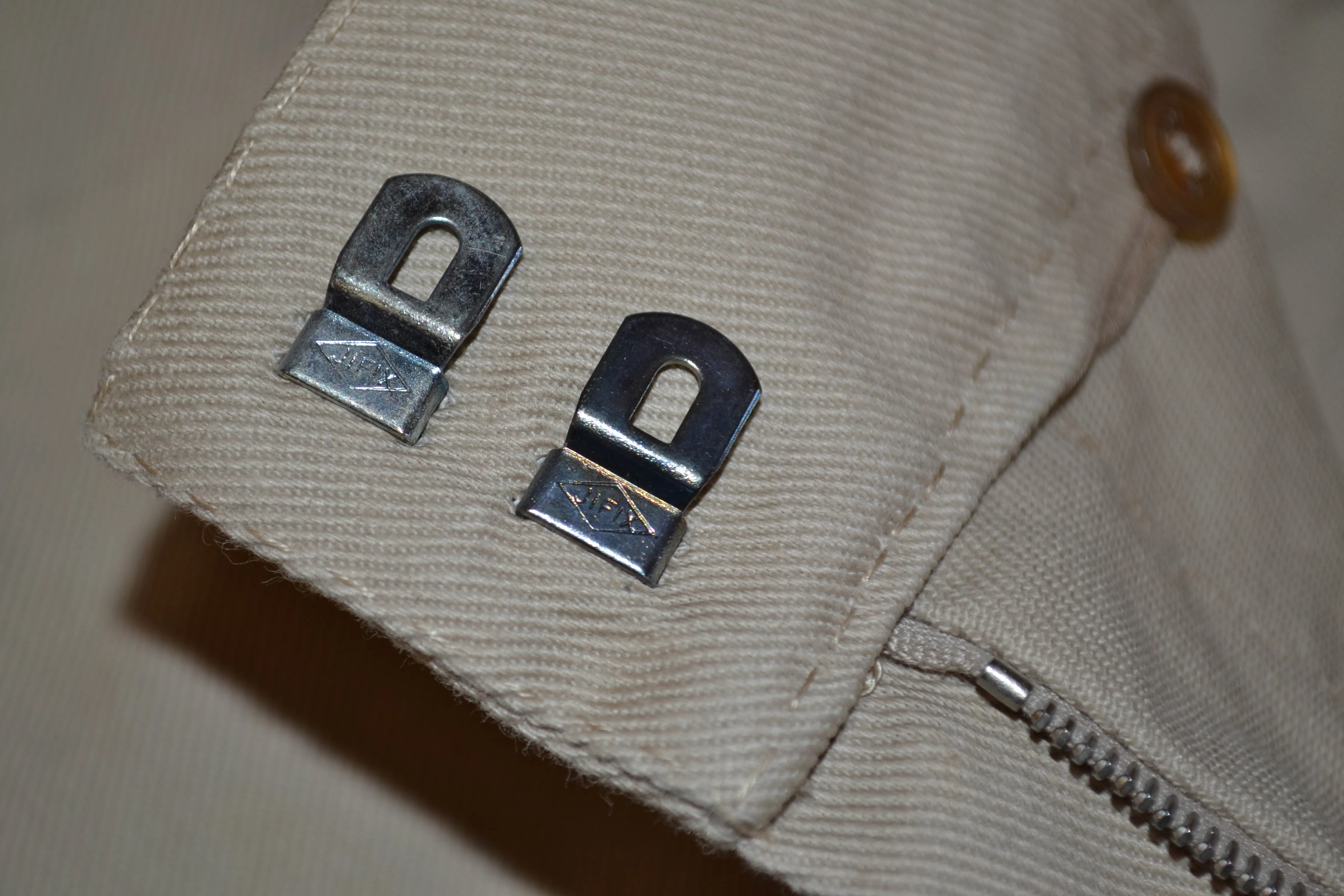 Authentic Louis Vuitton Beige Cotton Womens Pants Size 34