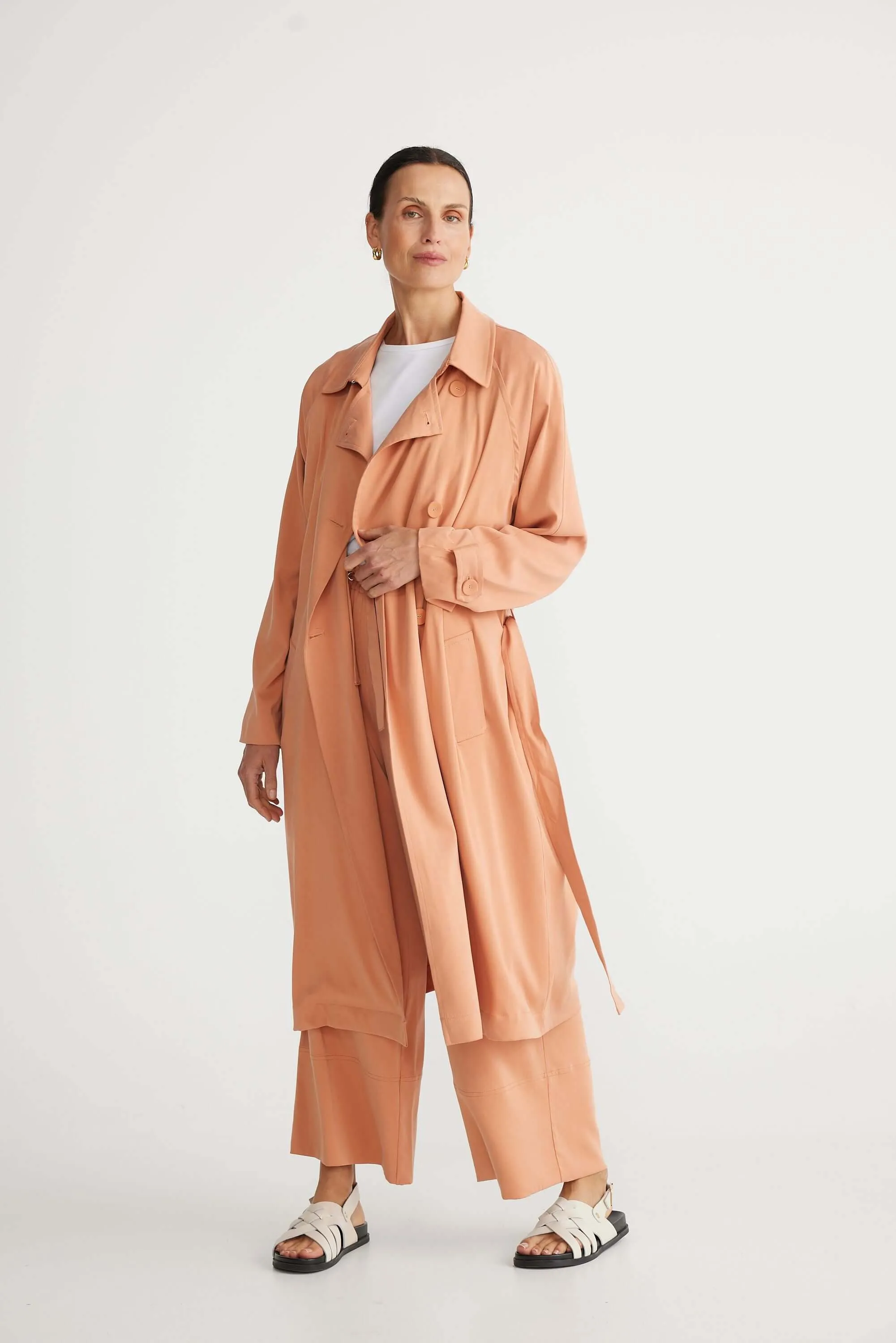 Brave   True Calipso Trench in Spice