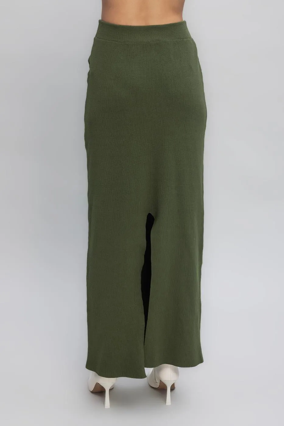 BSL Women Maxi Knit Pencil Skirt - Arrecife