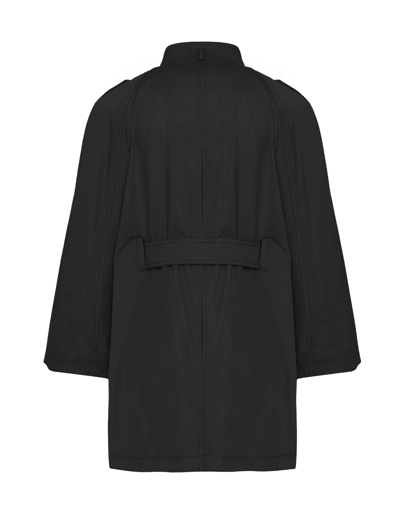 Chloe Trapunto Trench Cape