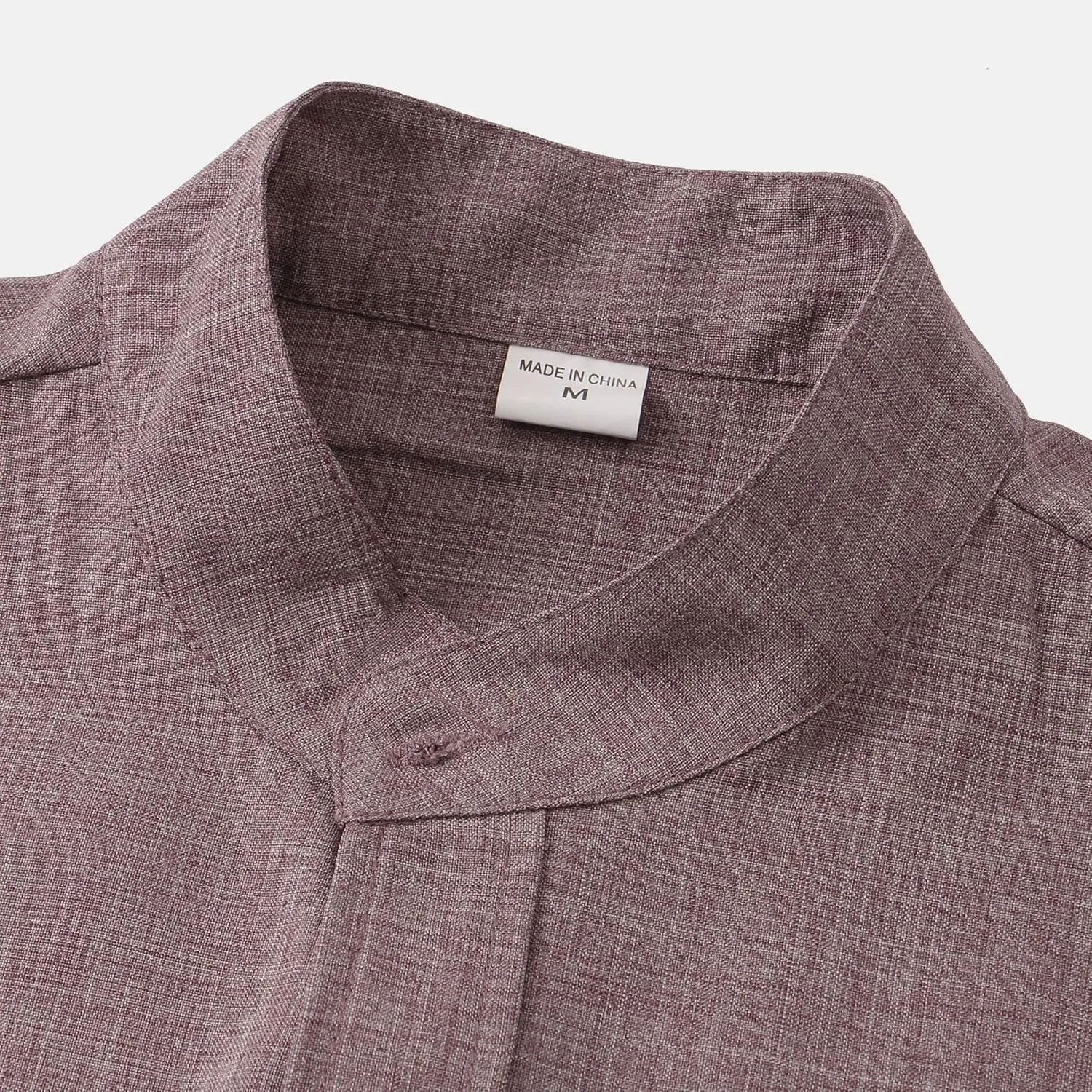 Cotton Linen Shirts for Men Casual Loose Shirts Lightweight Short Sleeve Button Down Beach Hawaiian Shirts Pockets