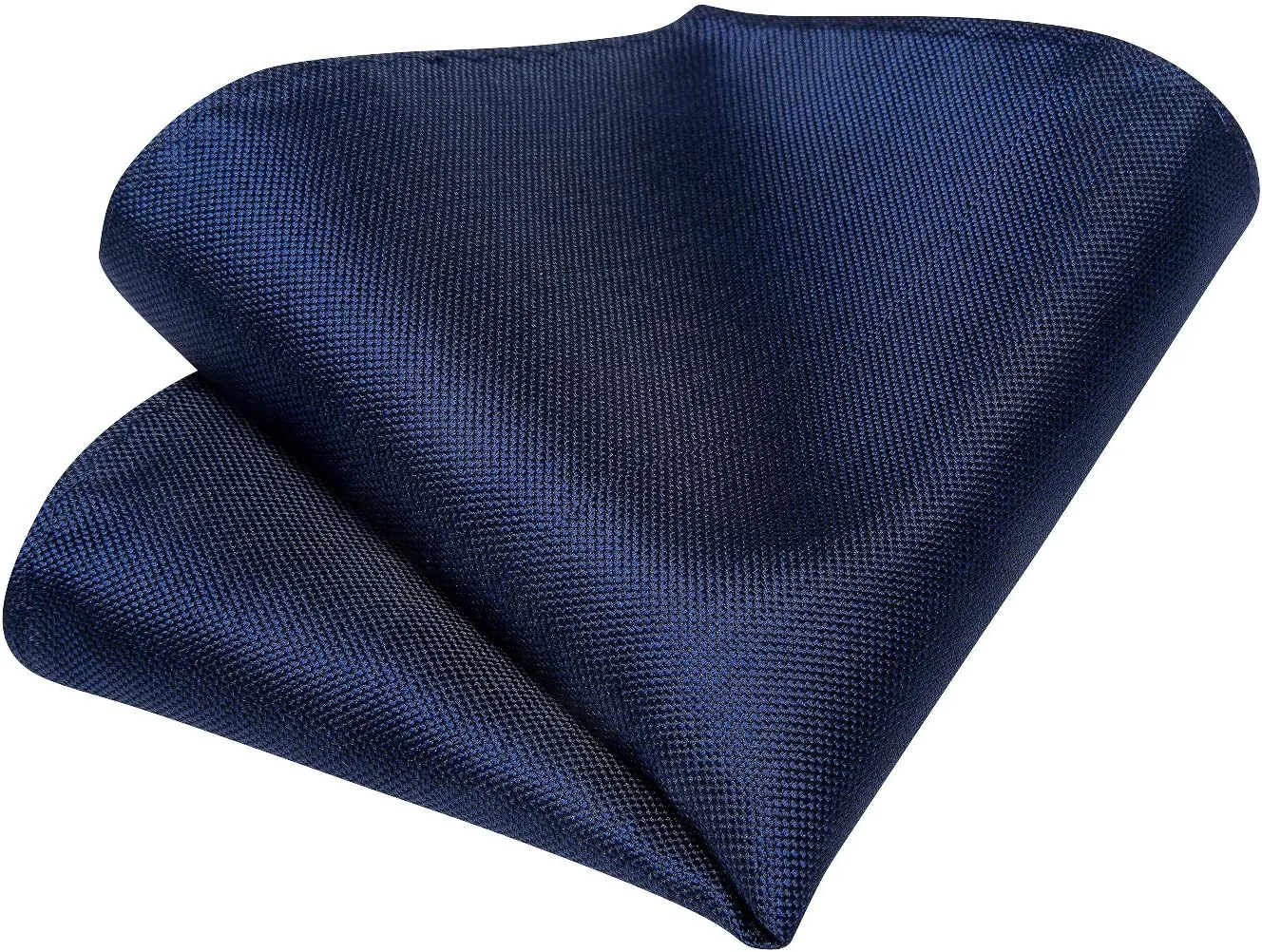 DiBanGu Mens Silk Necktie Solid Color Tie and Pocket Square Cufflink Tie Clip Set Woven Plain Ties for Men Wedding Party