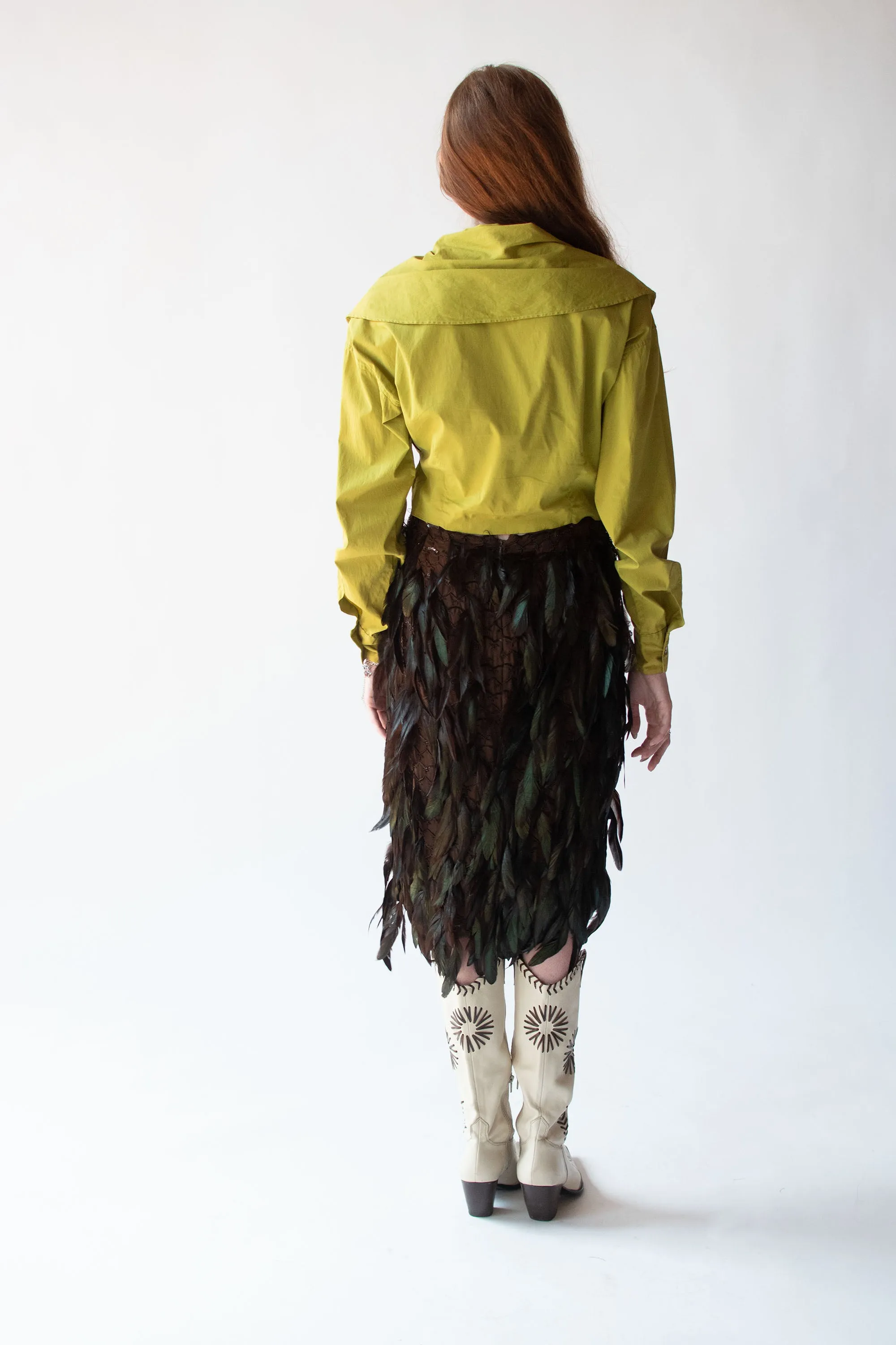 Feather Skirt | Carolina Herrera