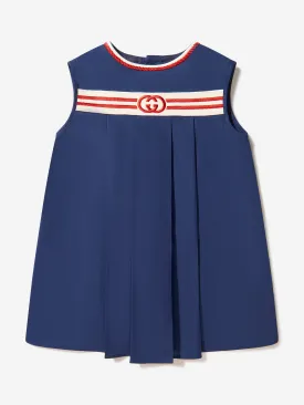 Gucci Baby Girls Cotton Poplin Sleeveless Dress