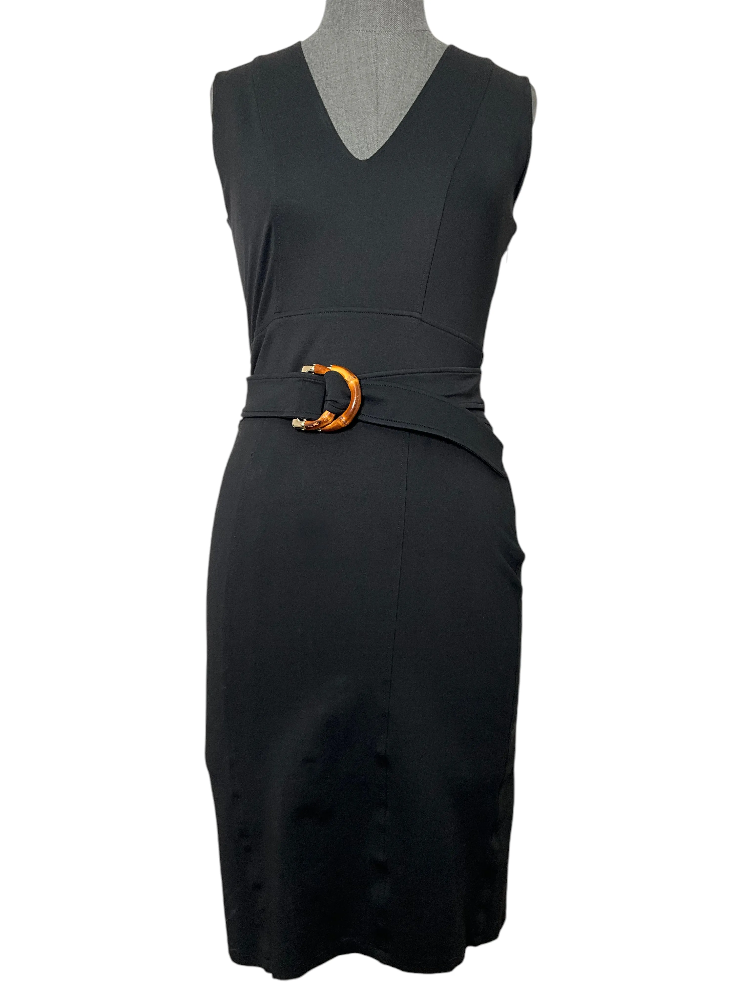 Gucci Bamboo Belt Sleeveless Dress Size S