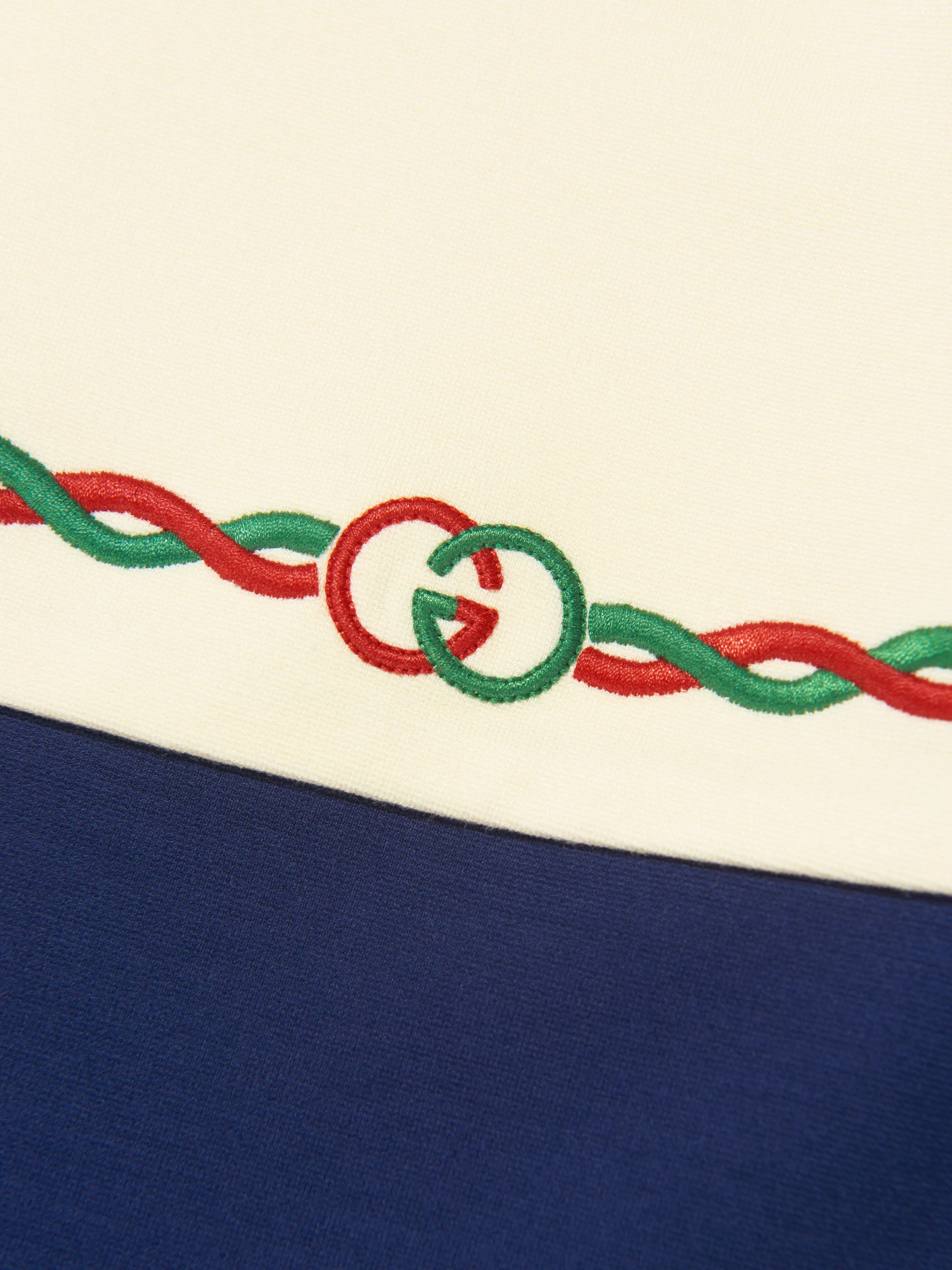 Gucci Girls Embroidered Logo Dress