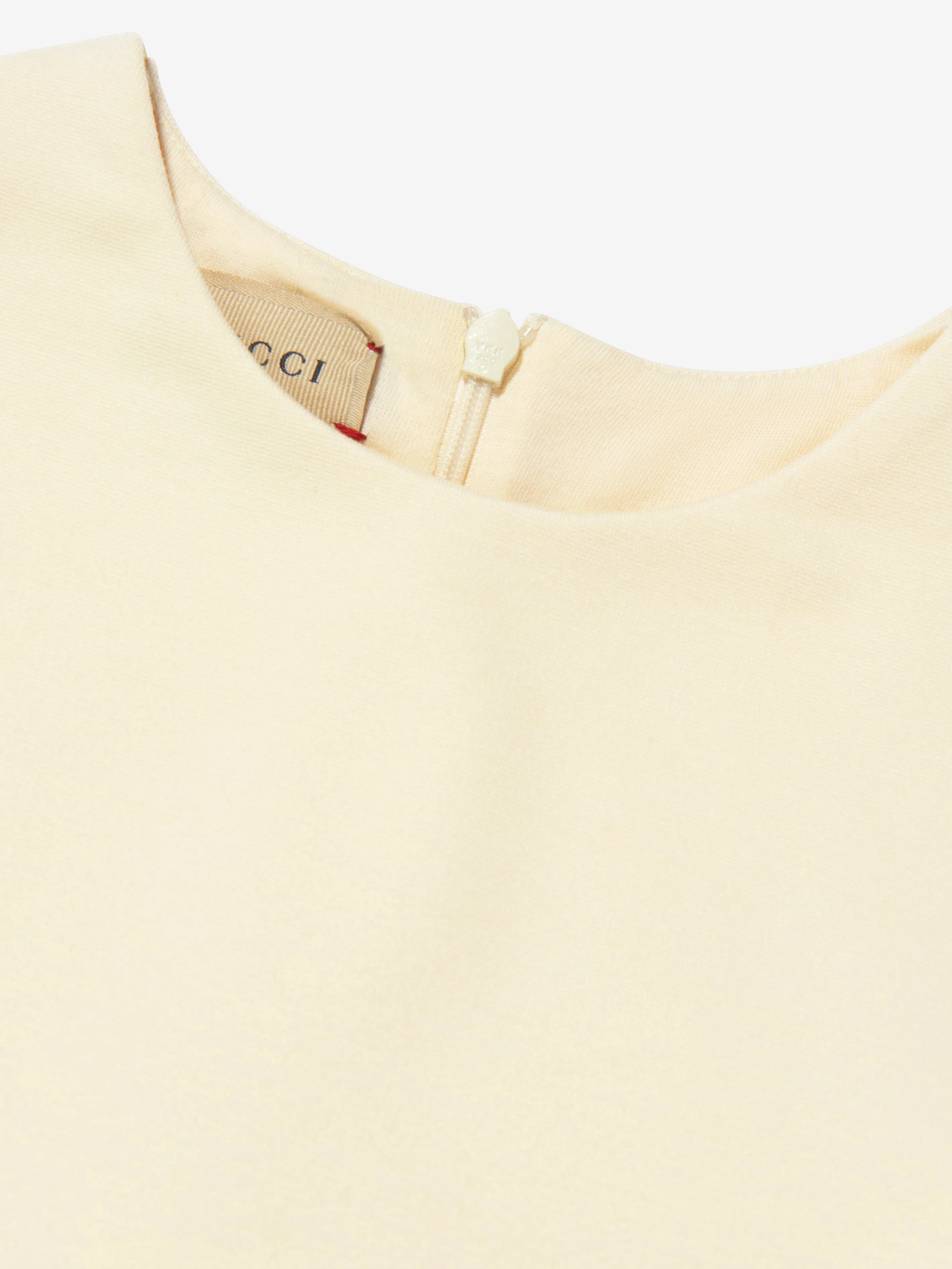 Gucci Girls Embroidered Logo Dress