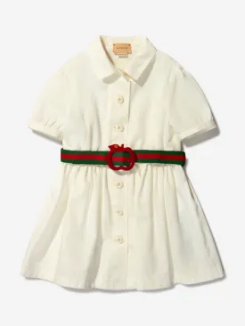 Gucci Girls Organic Cotton Shirt Dress