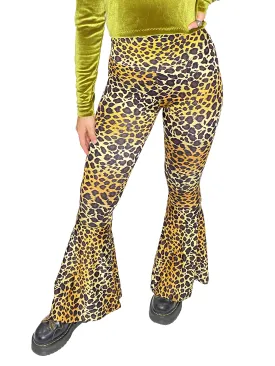 Leopard Bell Bottoms