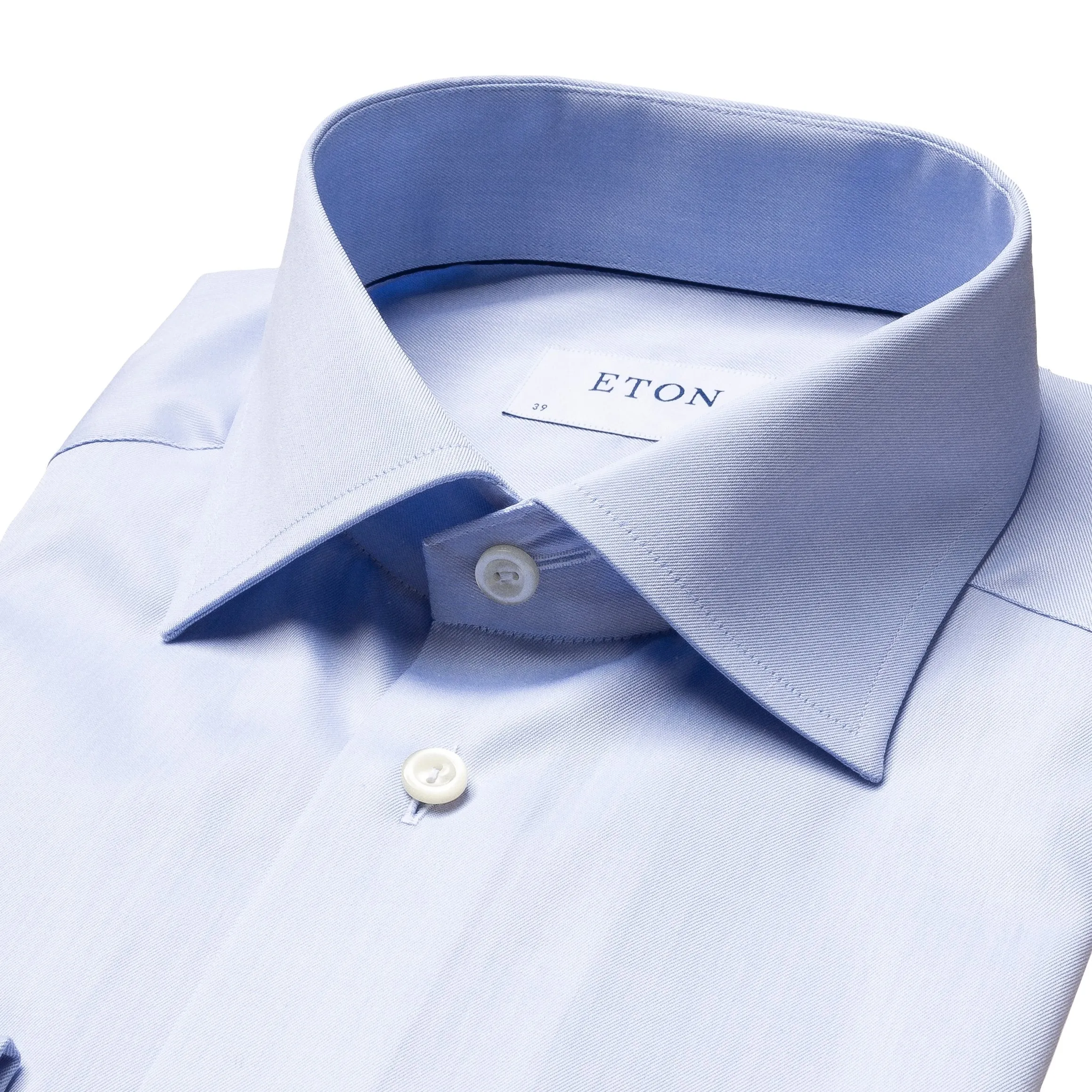 Light Blue French Cuff Contemporary Fit Shirt