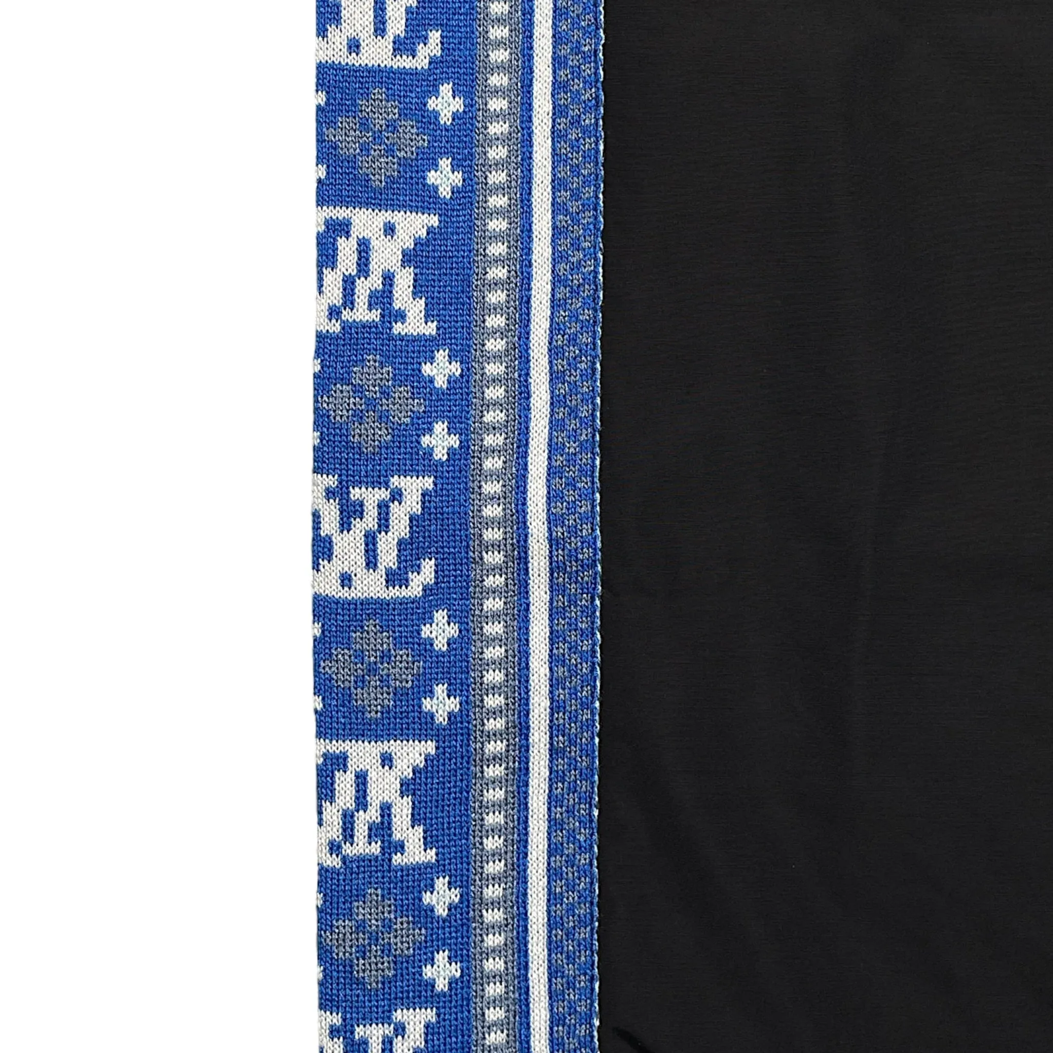 Louis Vuitton Nylon Tapered Track Pants Black Blue Pre-Owned
