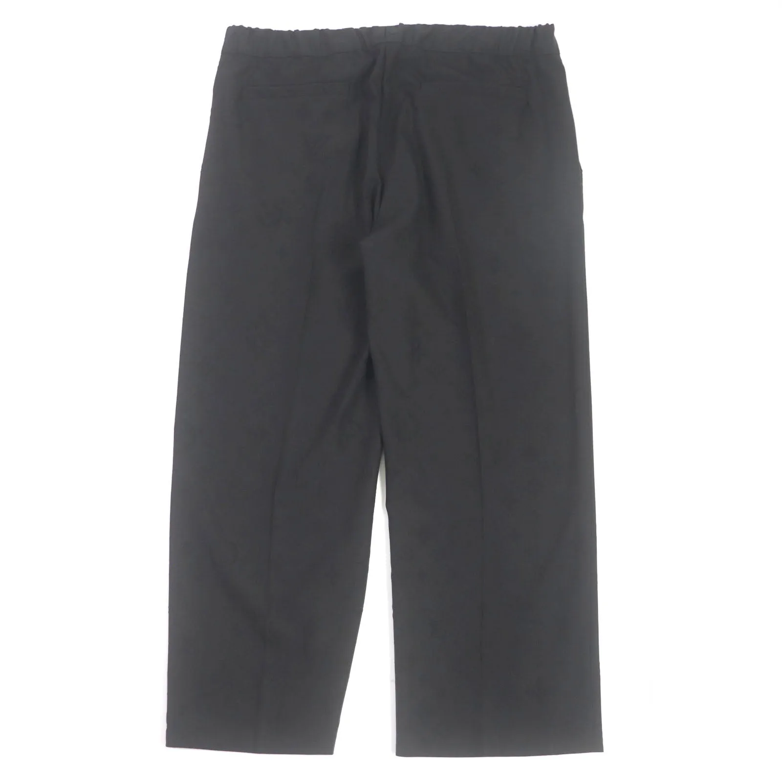 LOUIS VUITTON Pants 1AAVE4 polyester black 48