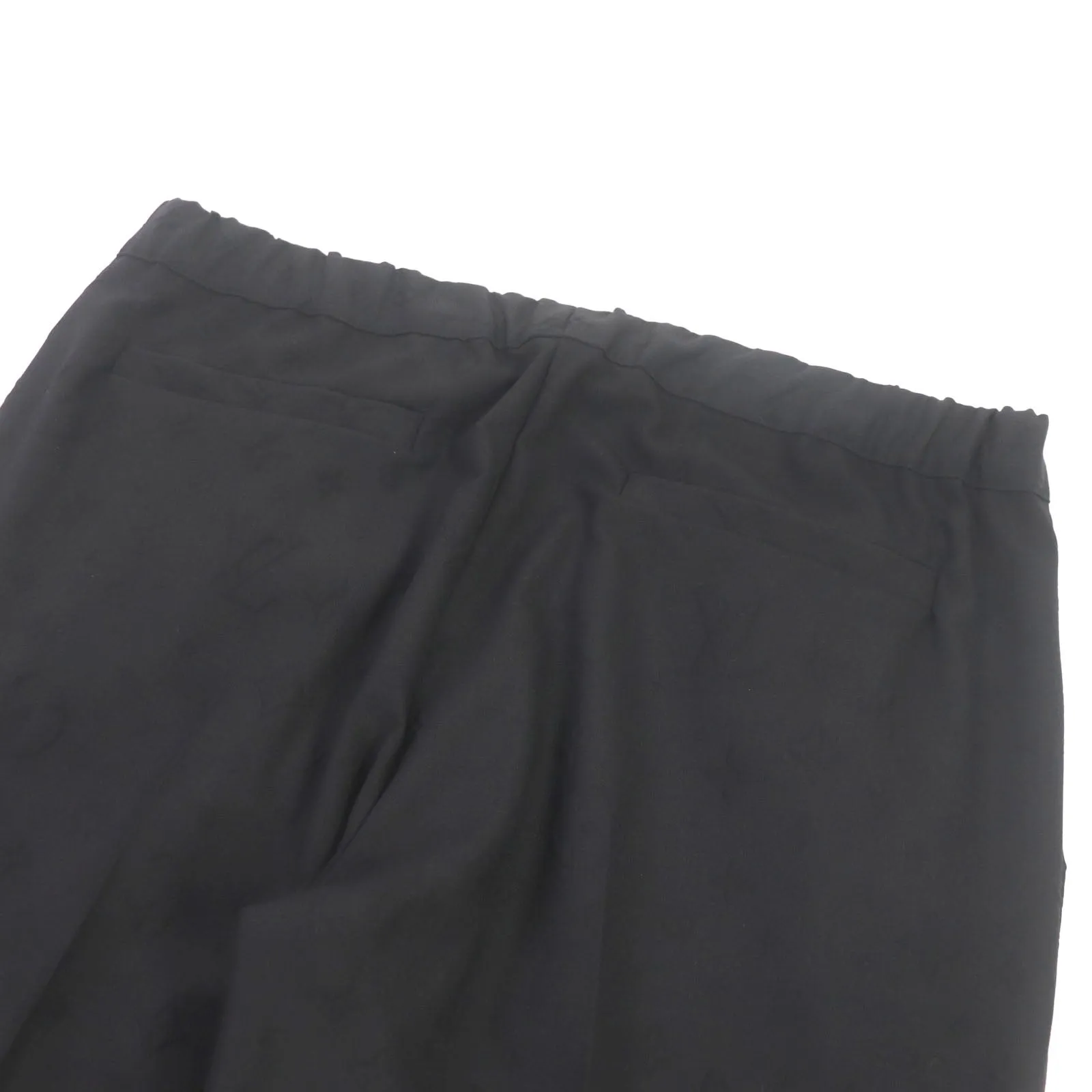 LOUIS VUITTON Pants 1AAVE4 polyester black 48