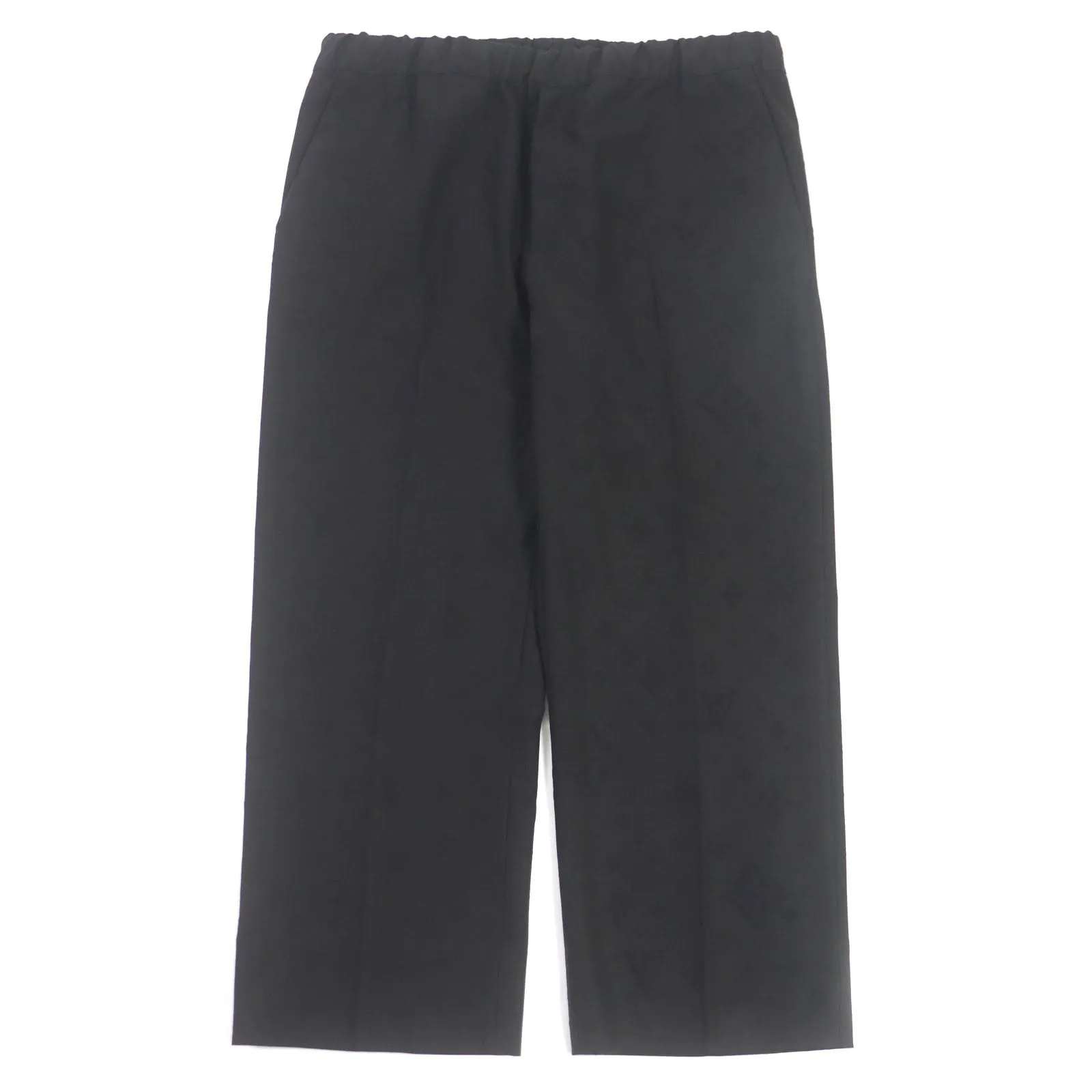 LOUIS VUITTON Pants 1AAVE4 polyester black 48