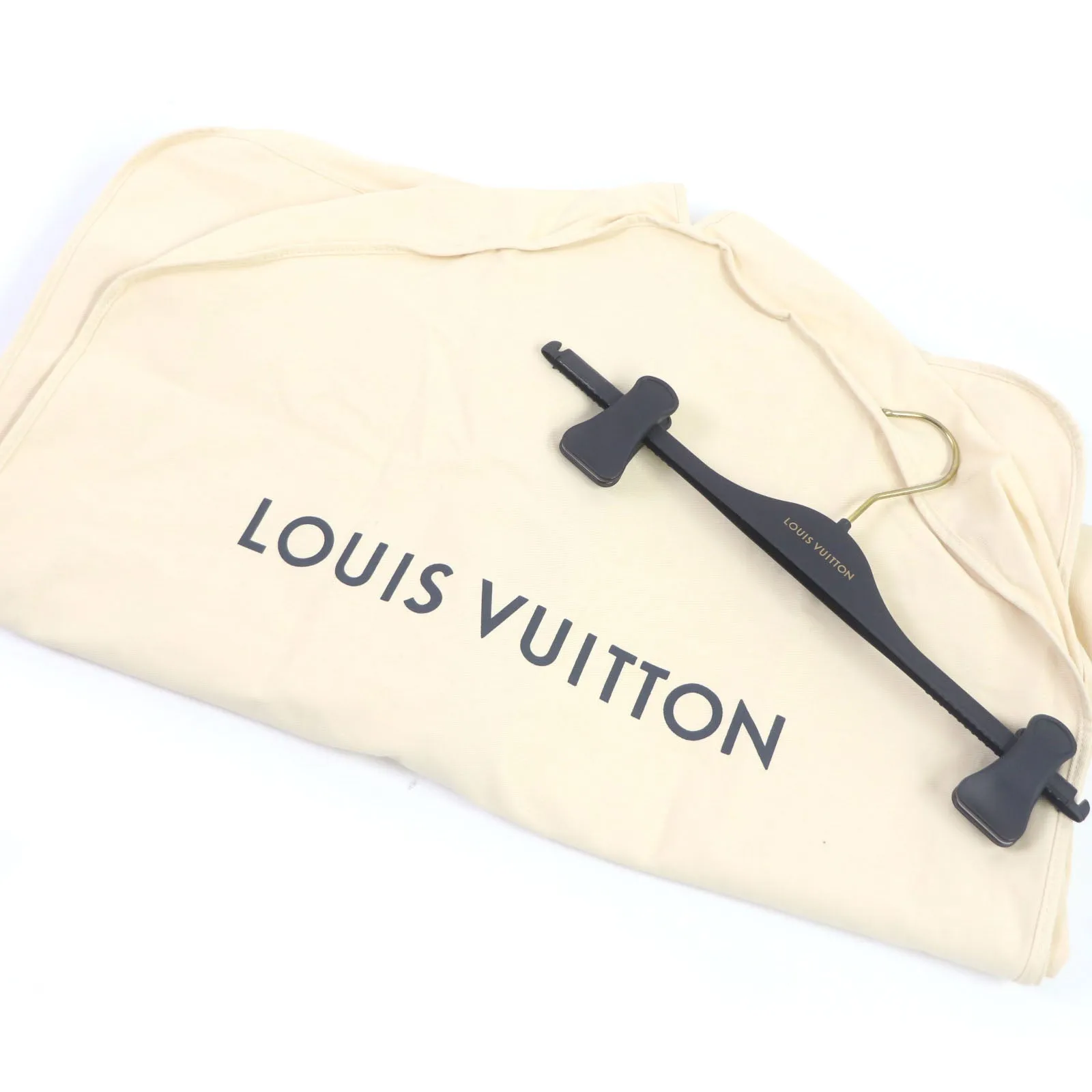 LOUIS VUITTON Pants 1AAVE4 polyester black 48