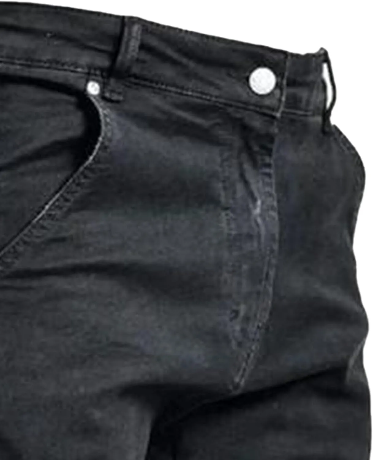 Men's Ripped Jeans Black Skinny Distressed Moto Biker Jeans Gothic Zipper Denim Pants Tapered Leg Slim Fit Jean