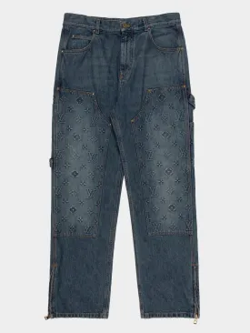 Monogram Carpenter Denim
