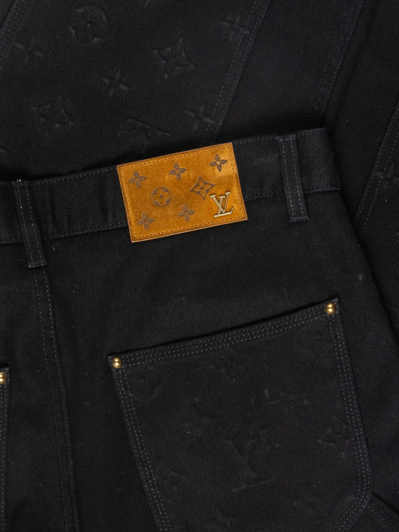 Monogram Double Knee Jeans