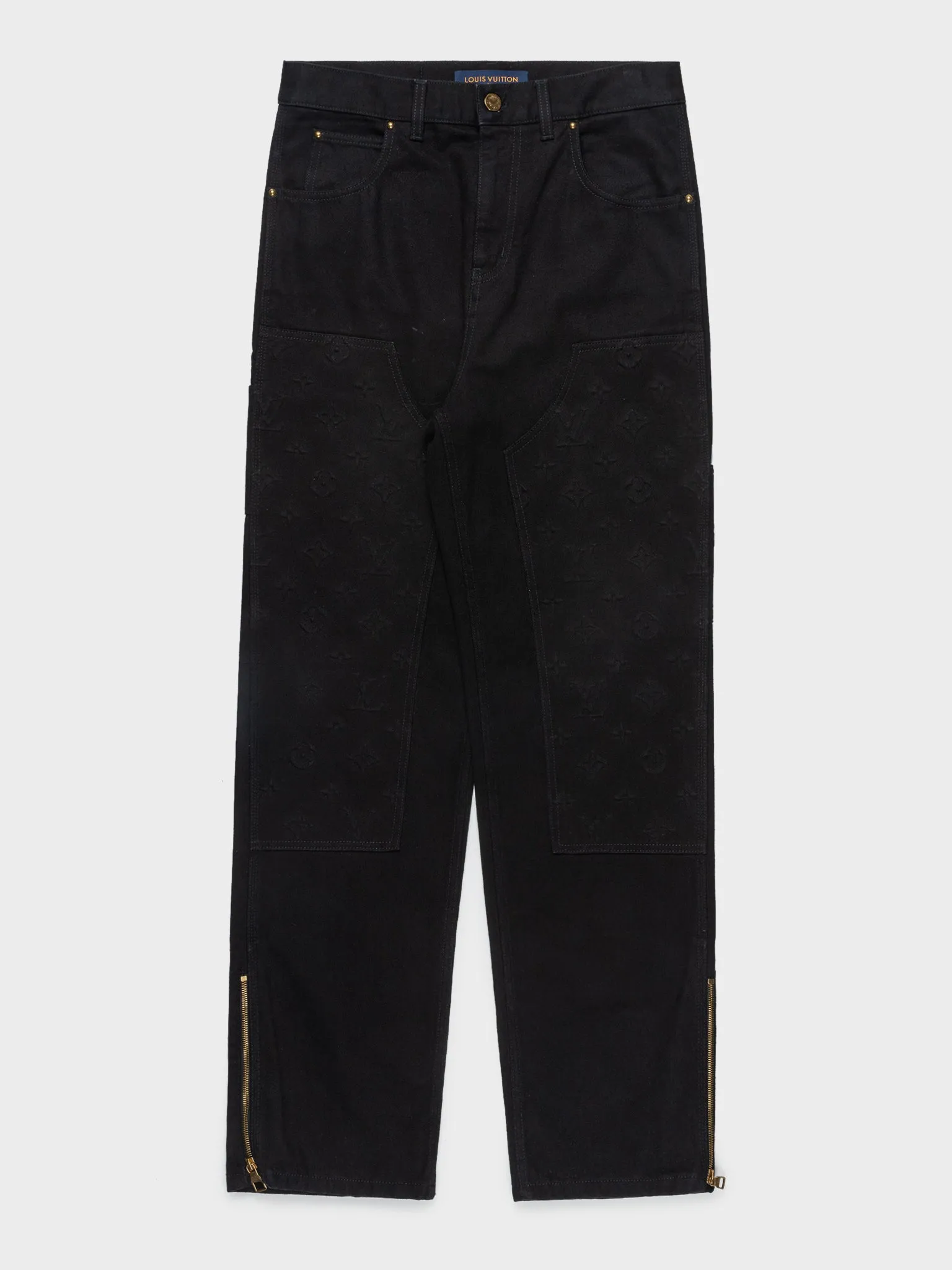 Monogram Double Knee Jeans