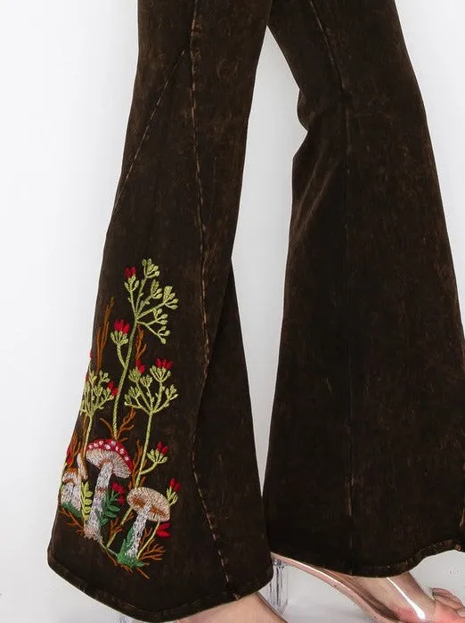 Mushroom Bell Bottoms