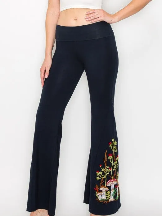 Mushroom Bell Bottoms