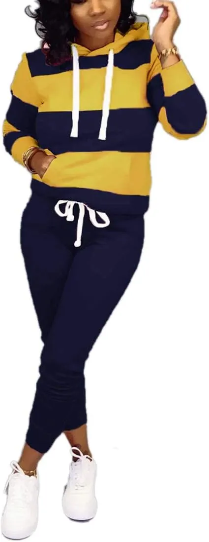Nimsruc Two Piece Outfits For Women Jogging Suits Casual