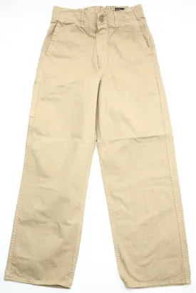 orSlow WIDE FIT FRENCH WORK PANTS (UNISEX) - Khaki
