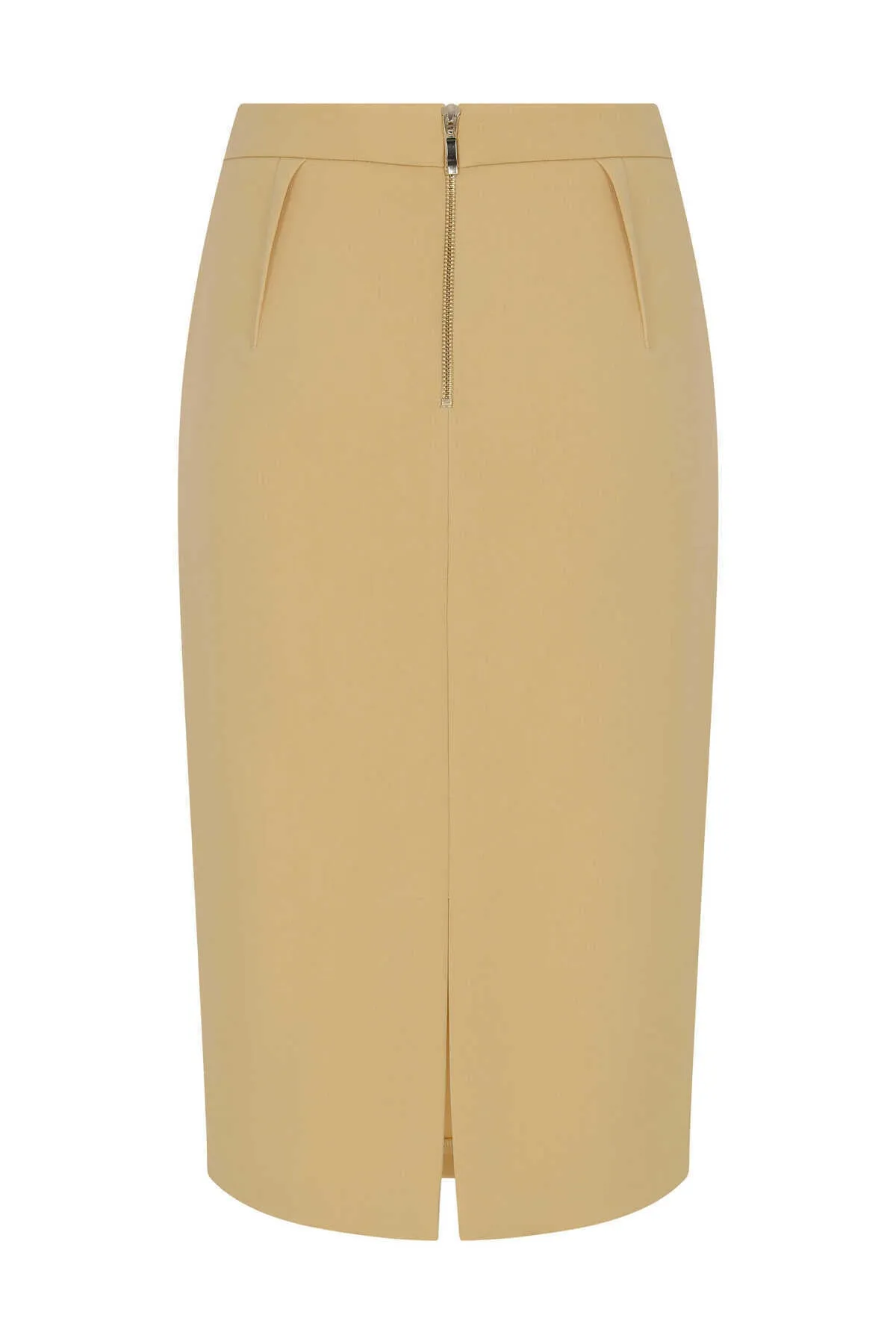 Pencil Skirt Beige