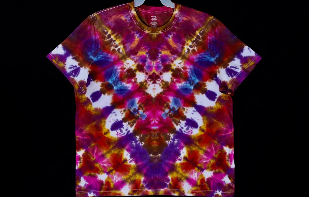 Reg. Cotton  T shirt XXL #2976 Chevron design $85