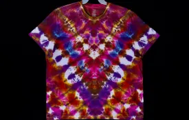 Reg. Cotton  T shirt XXL #2976 Chevron design $85