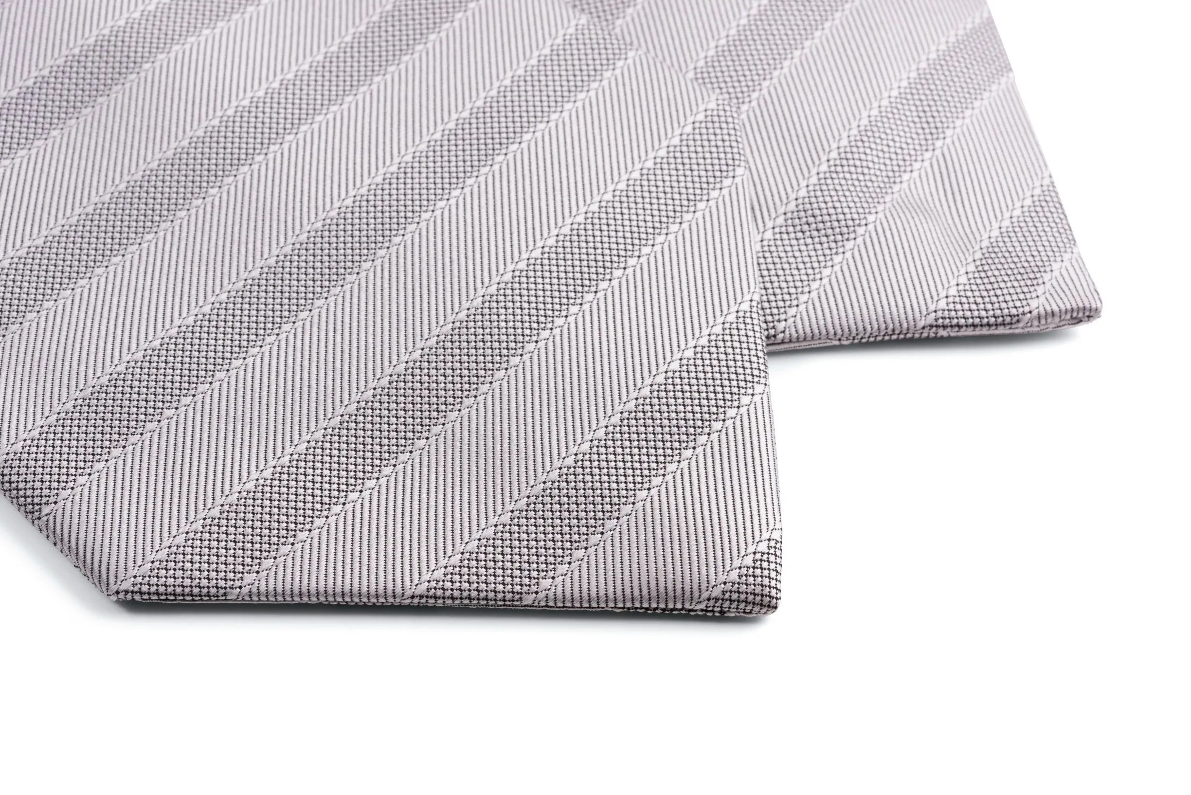 Silver Striped Formal Wedding Ascot