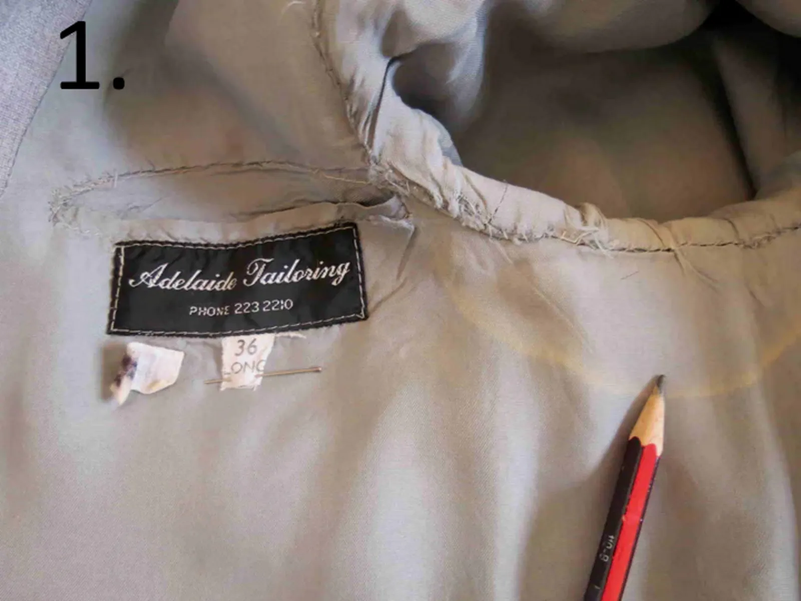 Size 1 - Grey Morning Coat, Tailcoat by Adelaide Tailoring - 1970s