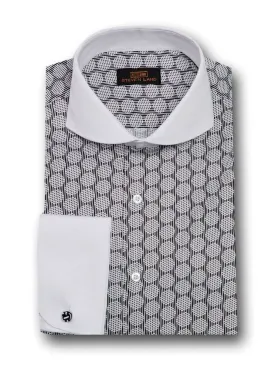 Steven Land | Cross-Hatched Dress Shirt