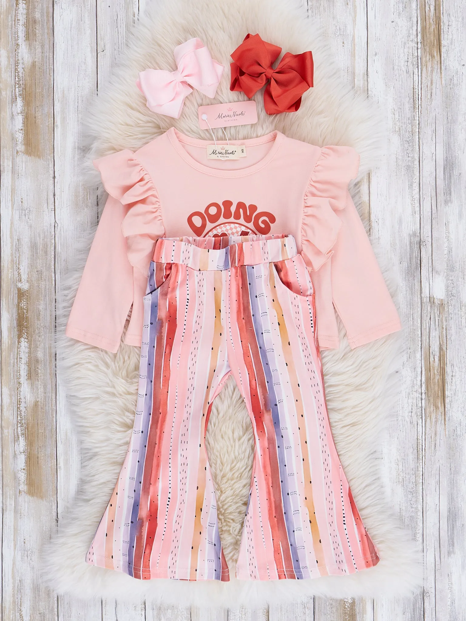 The Best Stripes Bell Bottoms Outfit