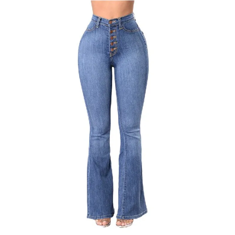 Trendy Washed Wide Leg Denim Jeans - GlamzLife