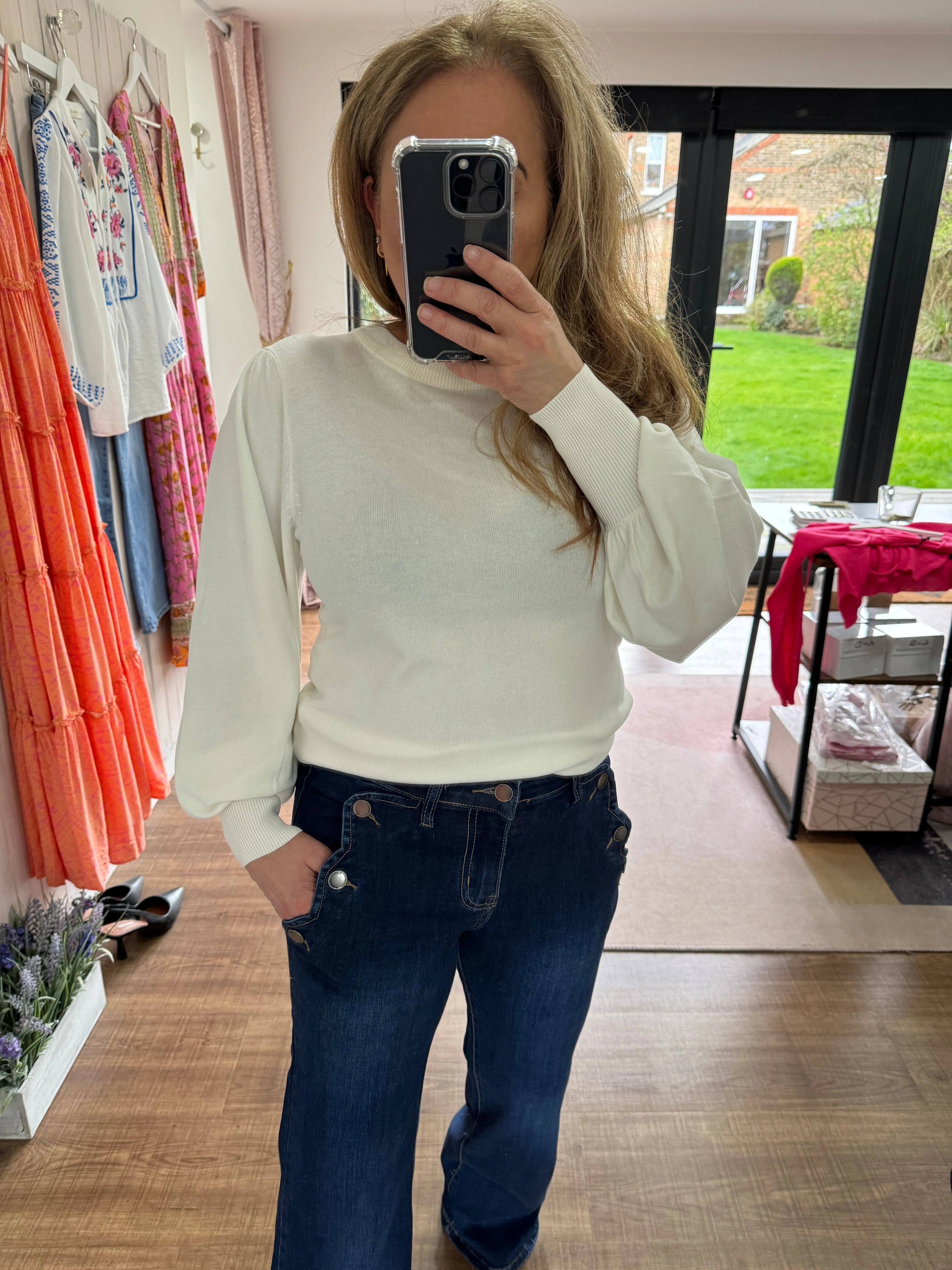 Wyley Scallop Pocket Jeans - New Free From Humanity