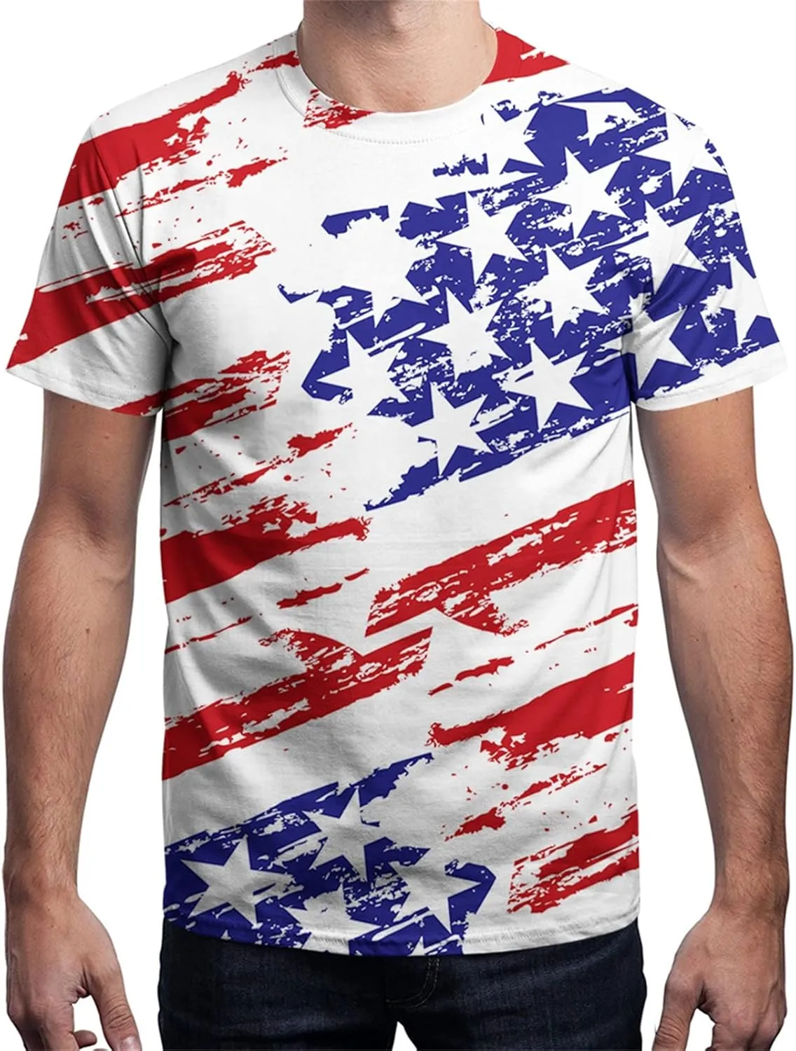 Yasswete Men and Women Shirts Unisex 3D Fashion Printed Shirts for Adults Short Sleeve Top T-Shirts